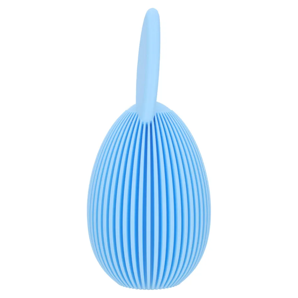 Zestaw 2 figurek wielkanocnych jajek niebieskie i różowe