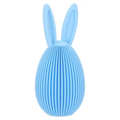 Zestaw 2 figurek wielkanocnych jajek niebieskie i różowe