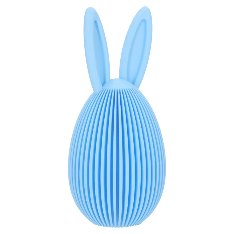 Zestaw 2 figurek wielkanocnych jajek niebieskie i różowe