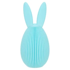 Zestaw 2 figurek wielkanocnych jajek      turkusowych