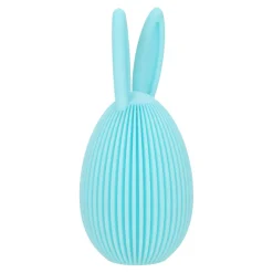 Zestaw 2 figurek wielkanocnych jajek      turkusowych