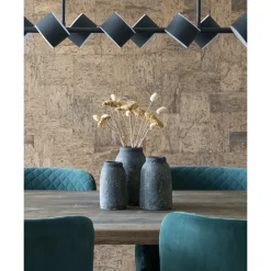 Zestaw 3 kamiennych wazonów Velas         szarych