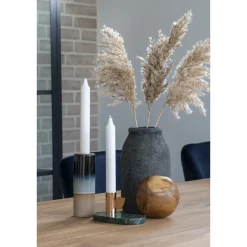 Zestaw 3 kamiennych wazonów Velas szarych