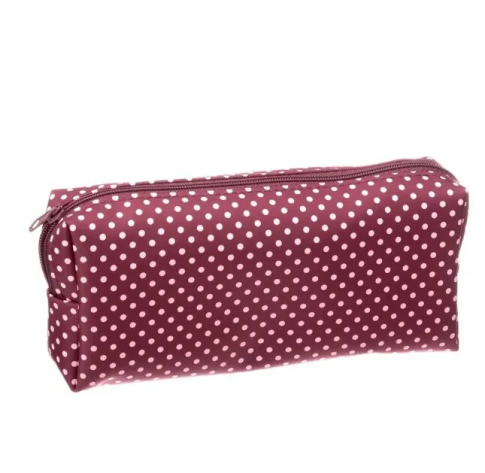 Zestaw 4 kosmetyczek Winter czerwony