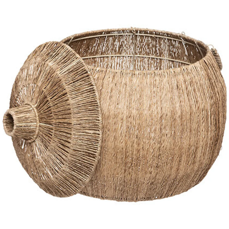 Zestaw 2 koszy Balaya z naturalnej juty