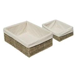 Zestaw 2 koszy do przechowywania          Vannerie wiklinowe