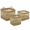 Zestaw 3 koszy Giulia naturalna trzcina