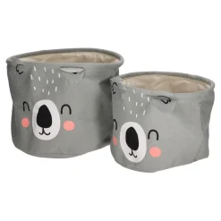 Zestaw 2 koszy Koala z tkaniny
