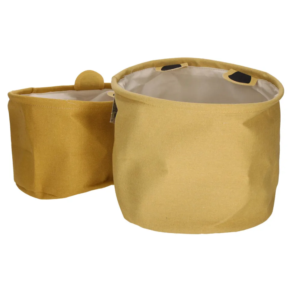 Zestaw 2 koszy Lew z tkaniny