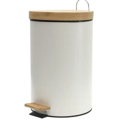 Zestaw 2 koszy na śmieci białe