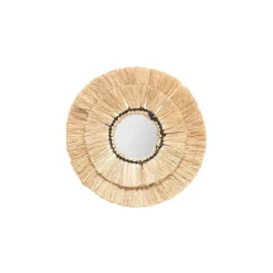 Zestaw 3 luster Alba naturalne