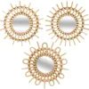 Zestaw 3 luster boho Sunflower 28cm
