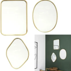 Zestaw 3 luster dekoracyjnych Arcilla