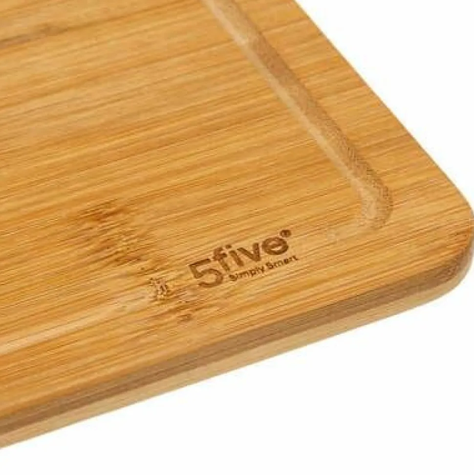 Zestaw 3 noży + deska bambusowa