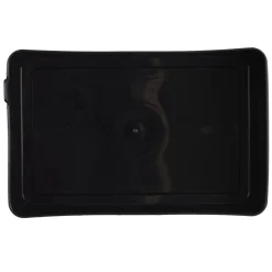 Zestaw 7 organizerów czarne/czerwone