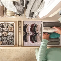 Zestaw 2 organizerów na biustonosze