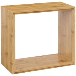 Zestaw 3 półek Cube bambus