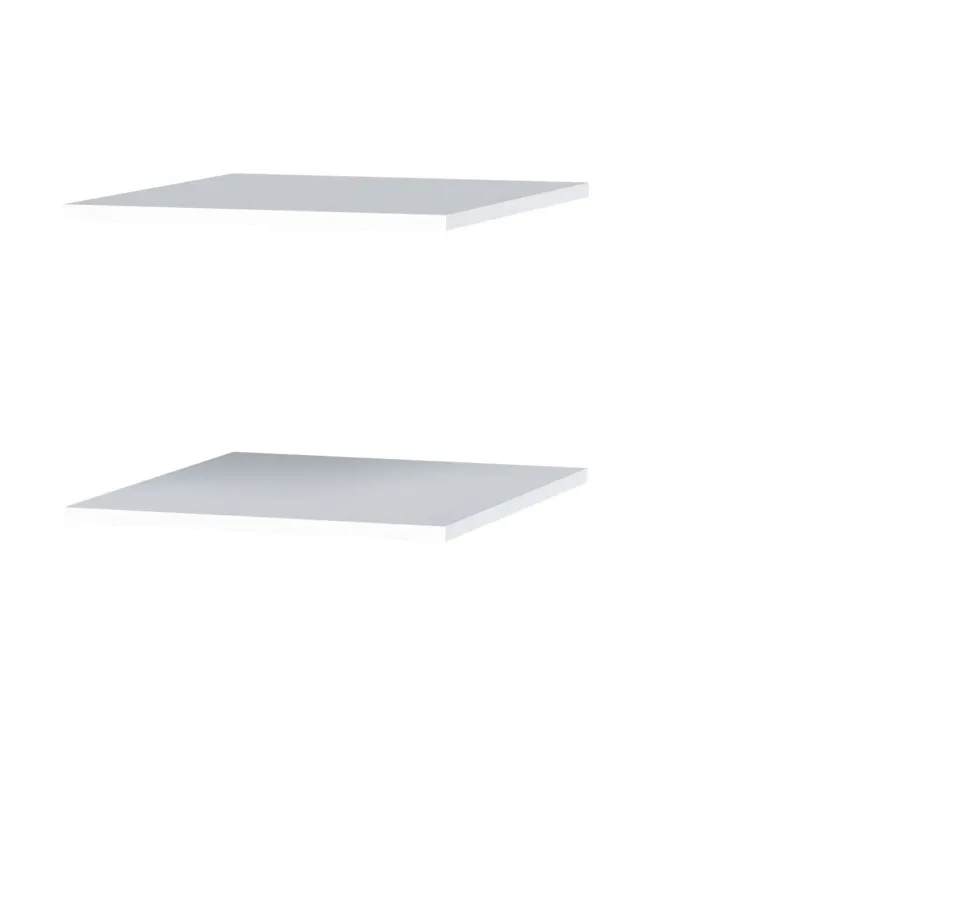 Zestaw 2 półek do szafy 42szerokość