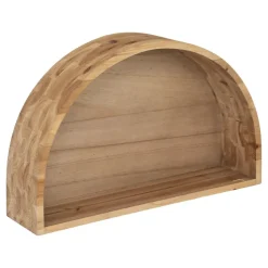 Zestaw 2 półek Maude naturalne