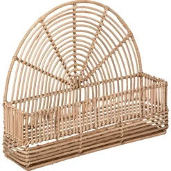 Zestaw 2 półek Wonder rattanowe