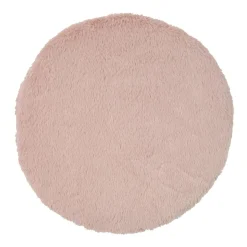 Zestaw 6 poduszek Furry na krzesła różow