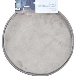 Zestaw 6 poduszek Velvet na krzesło Taup