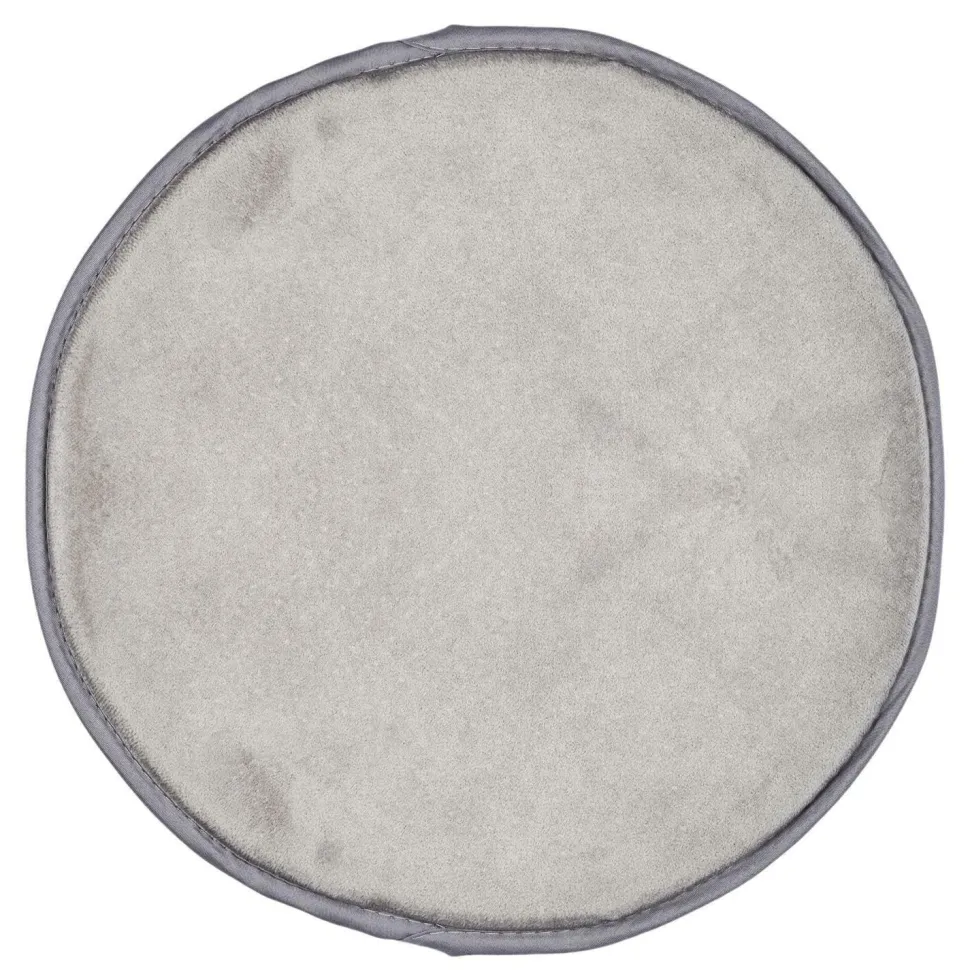 Zestaw 6 poduszek Velvet na krzesło Taup