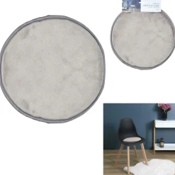 Zestaw 6 poduszek Velvet na krzesło Taup