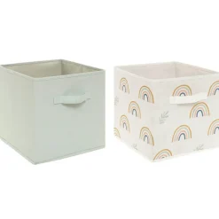 Zestaw 2 pojemników do przechowywania     dla dzieci