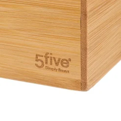 Zestaw 3 pudełek bambusowych z uchwytami