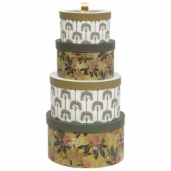 Zestaw 4 pudełek Bou