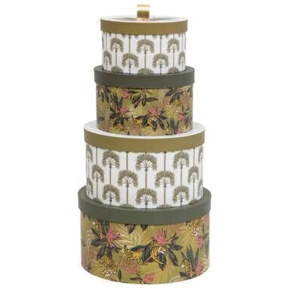 Zestaw 4 pudełek Bou