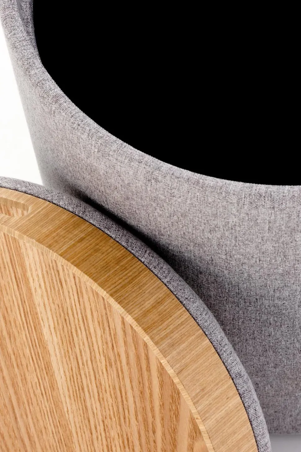 Zestaw 2 puf Valo szare