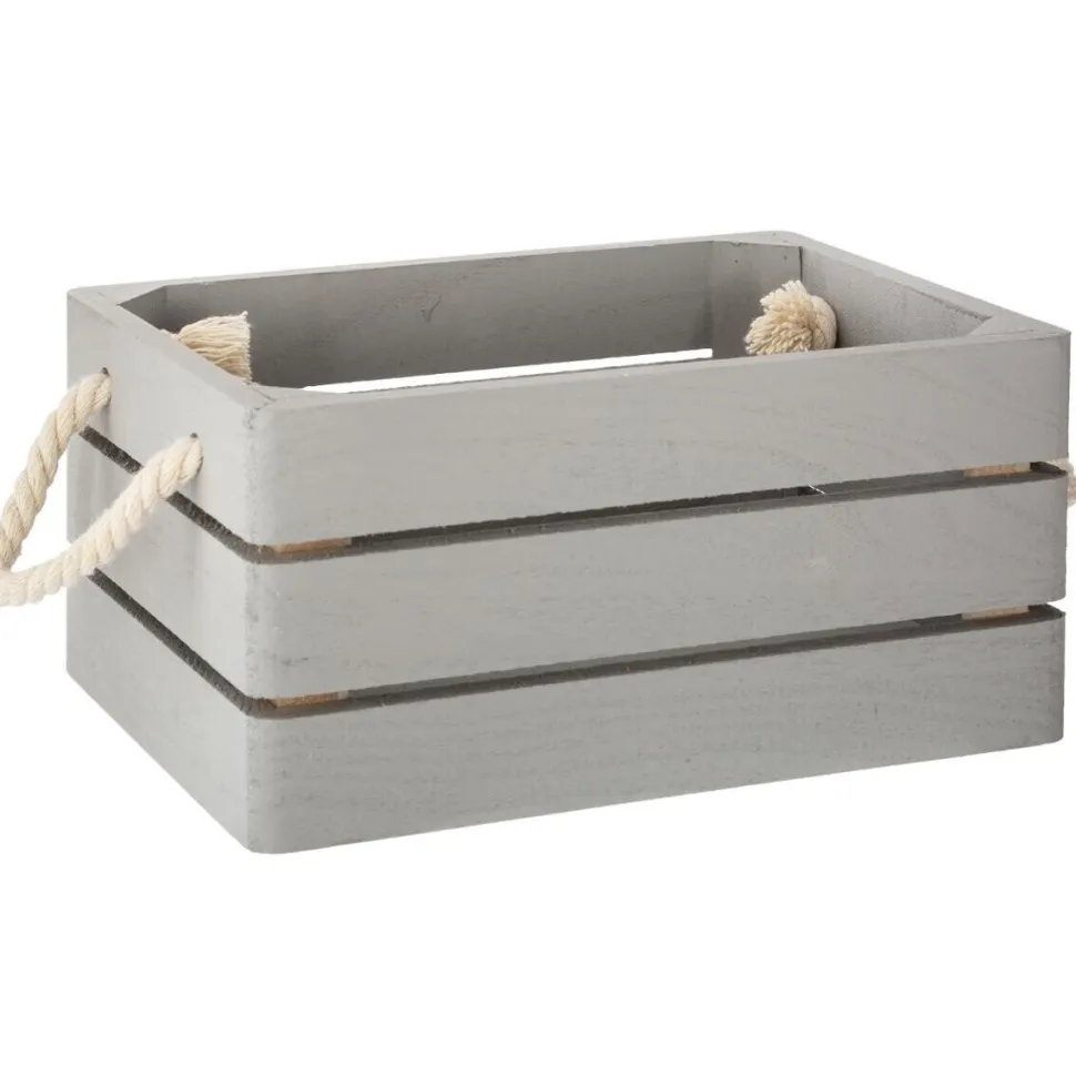 Zestaw 3 skrzynek Amaury szare