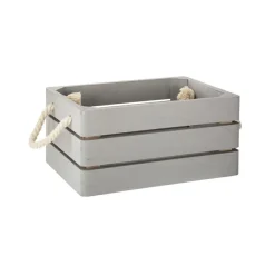 Zestaw 3 skrzynek Amaury szare