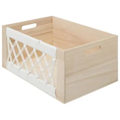 Zestaw 3 skrzynek Australie drewniane