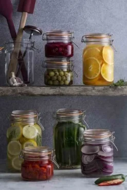 Zestaw 6 słoiczków do przypraw KILNER