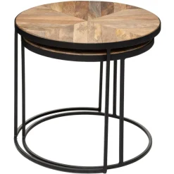 Zestaw 2 stolików Basile