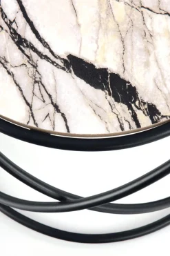 Zestaw 2 stolików Chaletz biały