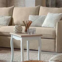 Zestaw 2 stolików Chrysa białe