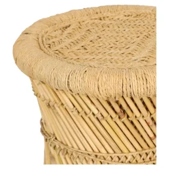 Zestaw 2 stolików Corde naturalne