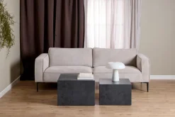 Zestaw 2 stolików kawowych Dice czarny