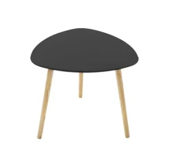 Zestaw 3 stolików Mileo S czarny