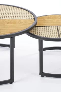 Zestaw 2 stolików Namiga dąb złoty /