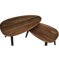 Zestaw 2 stolików Noby akacja