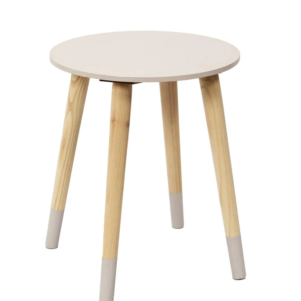 Zestaw 2 stolików Trundle różowe