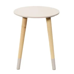 Zestaw 2 stolików Trundle różowe