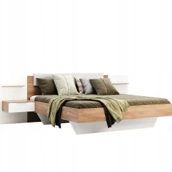 Zestaw 2 szafek nocnych dostawnych do łóżka Tissa