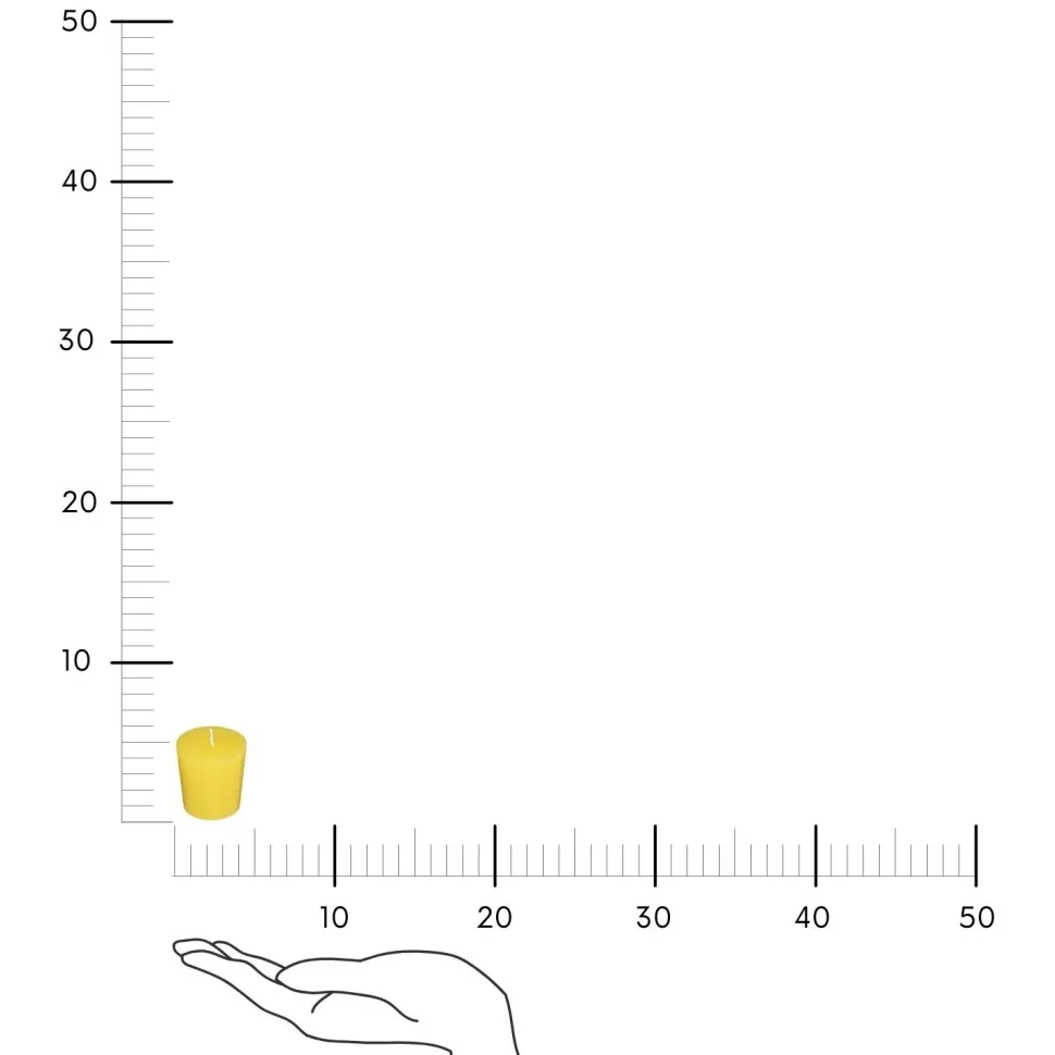 Zestaw 10 świec zapachowych citronella 480 g
