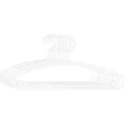 Zestaw 6 wieszaków dziecięcych białych